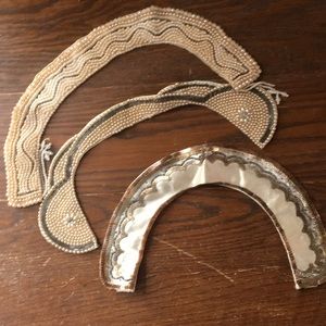 Vintage Peter Pan Beaded Collars